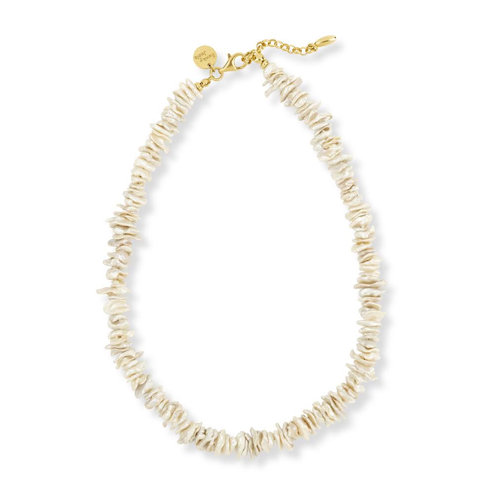 CAPRI NECKLACE - Freshwater Keshi Pearls